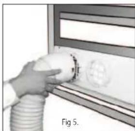 Royal Sovereign ARP1400WW - Adjuntar el Accesorio para Manguera: Fig. 2. - 6