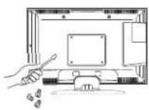 HAIER L26C1120 - SÉCURITÉ: Élimination de la lampe - 6