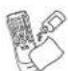 HAIER L26C1120 - Aviso para el control remoto - 3