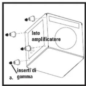 POLK DSW PRO 400 - COLLOCAZIONE DEL SUBWOOFER IN UN ARMADIETTO - 3