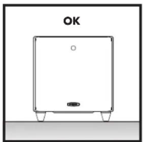 POLK DSW PRO 400 - PLATZIERUNG DES SUBWOOFERS IN EINEM RAUM - 2