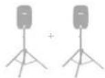 JBL EON 518S - Petite sonorisation utilisant une table de mixage externer - 1
