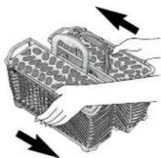 MAYTAG MDB6769AWW - Silverware basket lids: - 1