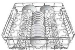 MAYTAG MDB6769AWW - Alternative rack loading - 1