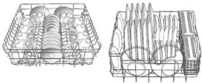 MAYTAG MDB6769AWW - Chargement des paniers - 1