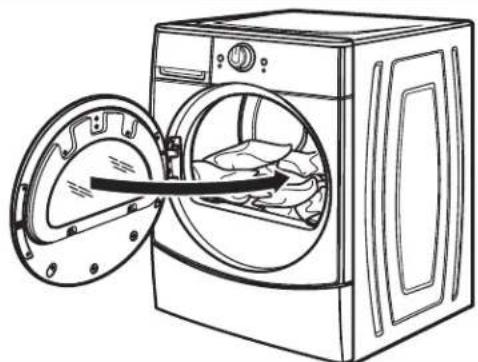 AMANA NFW7300WW - Load laundry into washer - 1