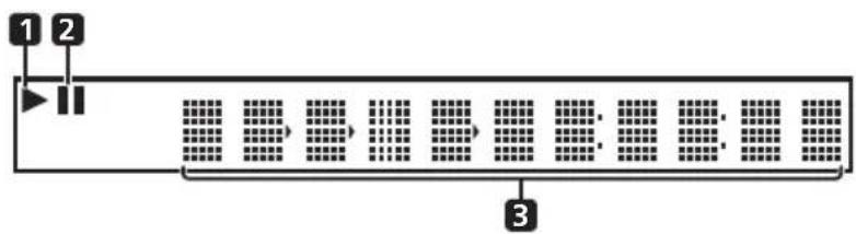 PIONEER Elite BDP33FD - Front Panel Display - 1