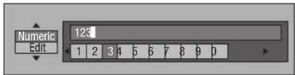 PIONEER Elite BDP33FD - The operation procedure for inputting characters manually - 3