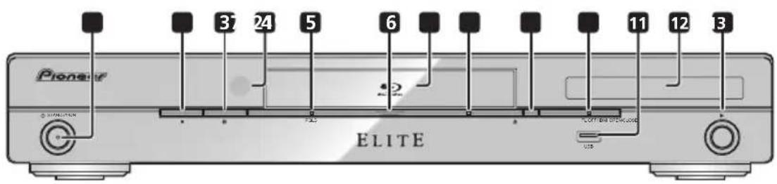 PIONEER Elite BDP33FD - Main Unit (Front) - 1