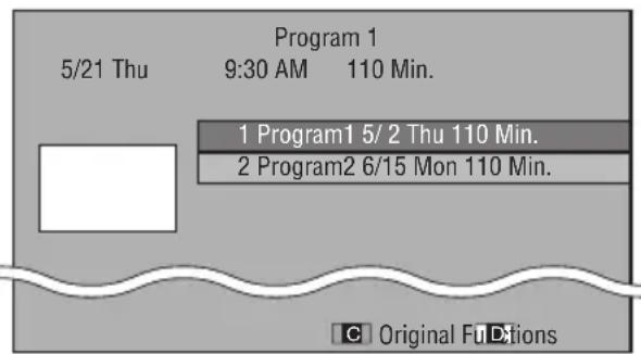 PIONEER Elite BDP33FD - Press BLUE while the Thumbnail screen is displayed. - 1