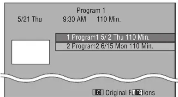 PIONEER Elite BDP31FD - Press BLUE while the Thumbnail screen is displayed. - 1