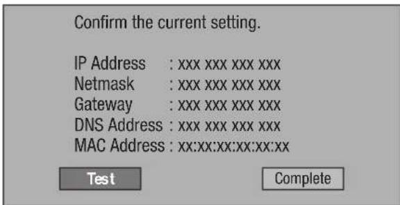 PIONEER Elite BDP31FD - Changing the communications settings - 5