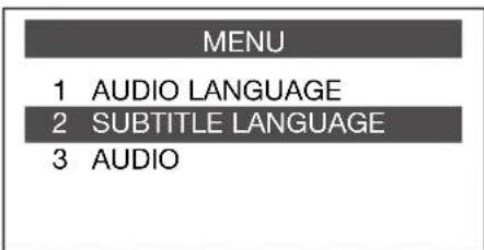 PIONEER Elite BDP31FD - Using the disc menu - 1
