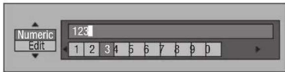 PIONEER Elite BDP31FD - The operation procedure for inputting characters manually - 3