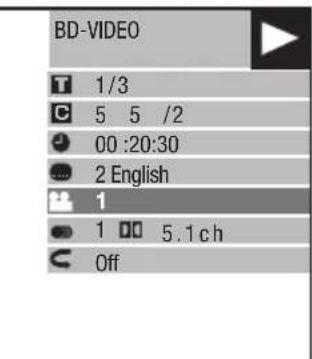 PIONEER Elite BDP31FD - Appuyez sur ↑/↓ pour sélectionner le réglage souhaïte, puis appuyez sur ENTER. - 1