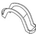 MAYTAG Bravos MTW6300TQ - Tools needed for connecting the drain hose and water inlet hoses: - 1
