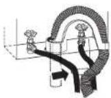 MAYTAG Bravos MTW6300TQ - Secure the Drain Hose - 1