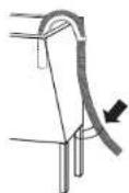 MAYTAG Bravos MTW6300TQ - Secure the Drain Hose - 2