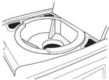 MAYTAG Bravos MTW6300TQ - Quite la base y el anillo de embalaje - 2