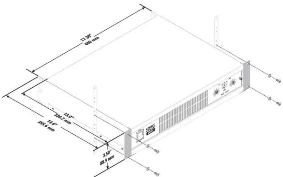 QSC CX404 - Rack-Einbau - 1