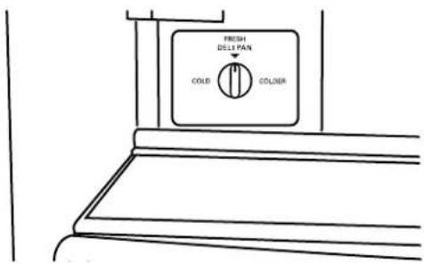 THERMADOR KBUIT4255E - Ajuste la temperatura del compartimiento para carnes frías - 1
