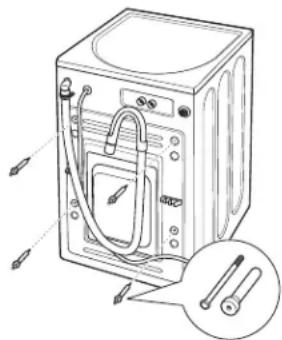 GE Profile WPDH8900JMV - NOTE: Si vous installez votre laveuse sur un piedestal, suivez les instructions d'installation qui accompagnent le piedestal. - 1