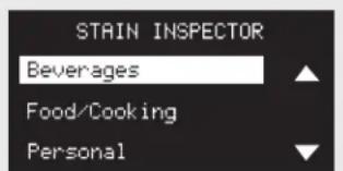 GE Profile WPDH8900JMV - Cómo usar STAIN INSPECTOR: - 3