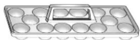 MAYTAG MFC2061KES - Bandeja con manija para huevos (el estudio可以选择variar/modelosselectos) - 1