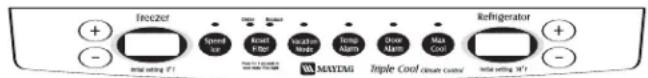 MAYTAG MFC2061KES - Control - 1
