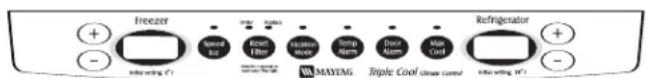 MAYTAG MFC2061KES - Commande - 1