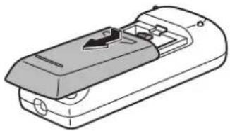 SHARP PNS525 - Установка батареек - 1