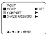 Dynex DXR13TV - To set the V-Chip: - 3