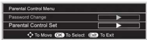 INSIGNIA NSLCD32FS - To set the ratings: - 1