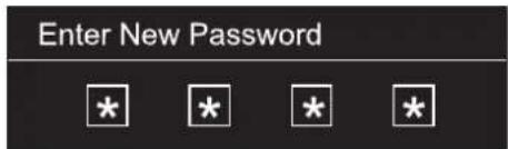 INSIGNIA NSLCD32FS - To set up a password: - 4