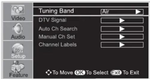 INSIGNIA NSLCD32FS - Para seleccionar la fuente de senal de TV: - 1
