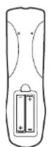 INSIGNIA NSLCD27FS - Pour installer les piles de la télécommande : - 2