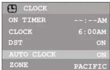 INSIGNIA NSF24TV - To set up the clock manually: - 1