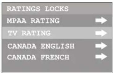 INSIGNIA NSF24TV - Pour configurer les classifications TV : - 3