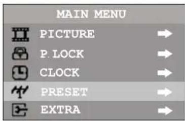 INSIGNIA NSF27TV - Para ingresar al menu P.LOCK (Bloqueo de los padres): - 1