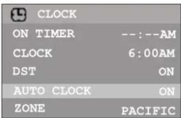 INSIGNIA NSF27TV - Para ingresar al menu del reloj: - 2