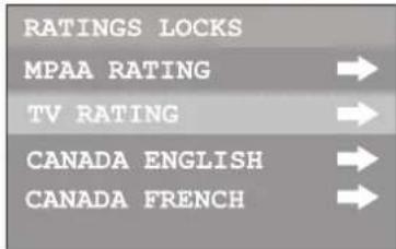 INSIGNIA NSF27TV - Pour configurer les classifications TV : - 3