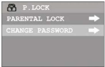 INSIGNIA NSF27TV - To set up the P.LOCK password: - 2