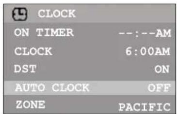 INSIGNIA NSF27TV - To set up the clock manually: - 1