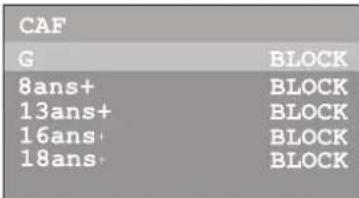 INSIGNIA NSF27TV - To set up Canadian French ratings: - 4