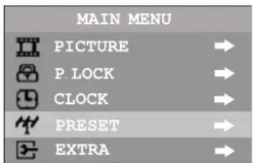 INSIGNIA NSF27TV - Pour utiliser le menu : - 1