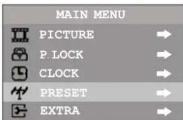 INSIGNIA NSF27TV - To enter the P.LOCK menu: - 1
