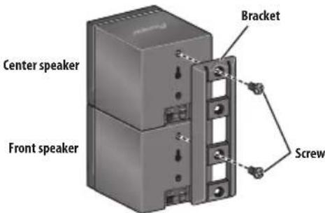 PIONEER HTS570 - Standard surround setup - 8