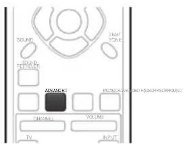 PIONEER HTS570 - Utilisation de "Advanced Surround" - 1