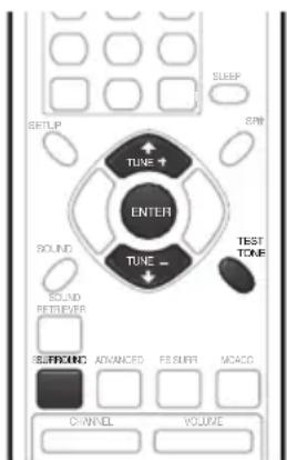 PIONEER HTS570 - Adjusting the channel levels using the test tone - 1