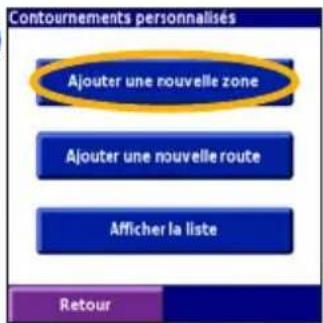 GARMIN iQue 3000 - Contournement de zones - 6